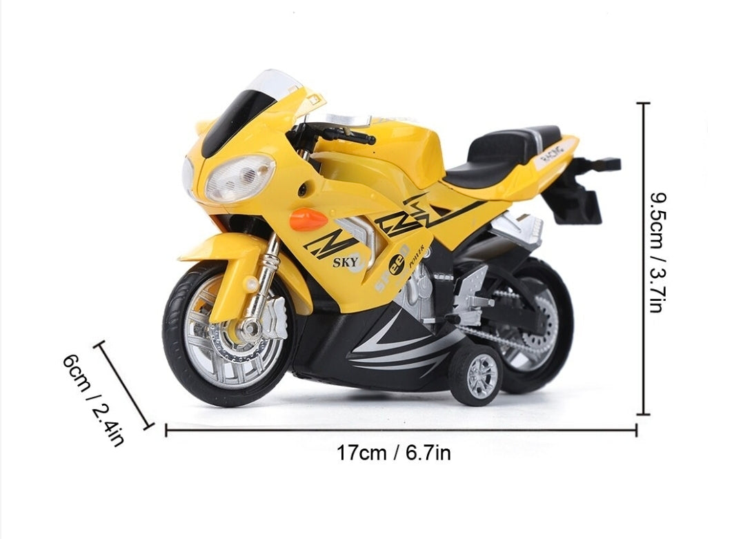 Die-Cast Metal Motorcycle