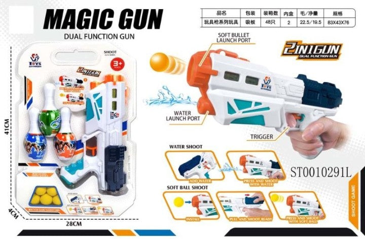 Magic Gun – 2 in 1 Dual Function Gun Set