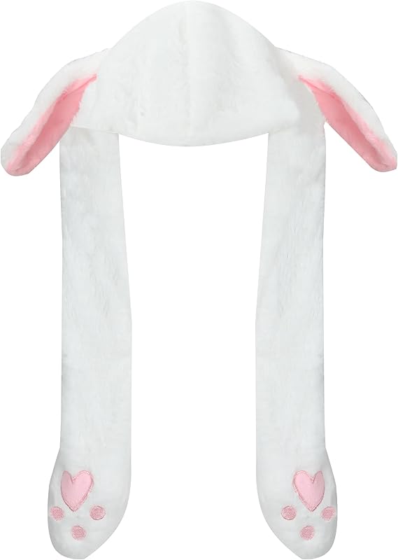 Animal Cap Airbag Hat with Moving Ears & LED Light