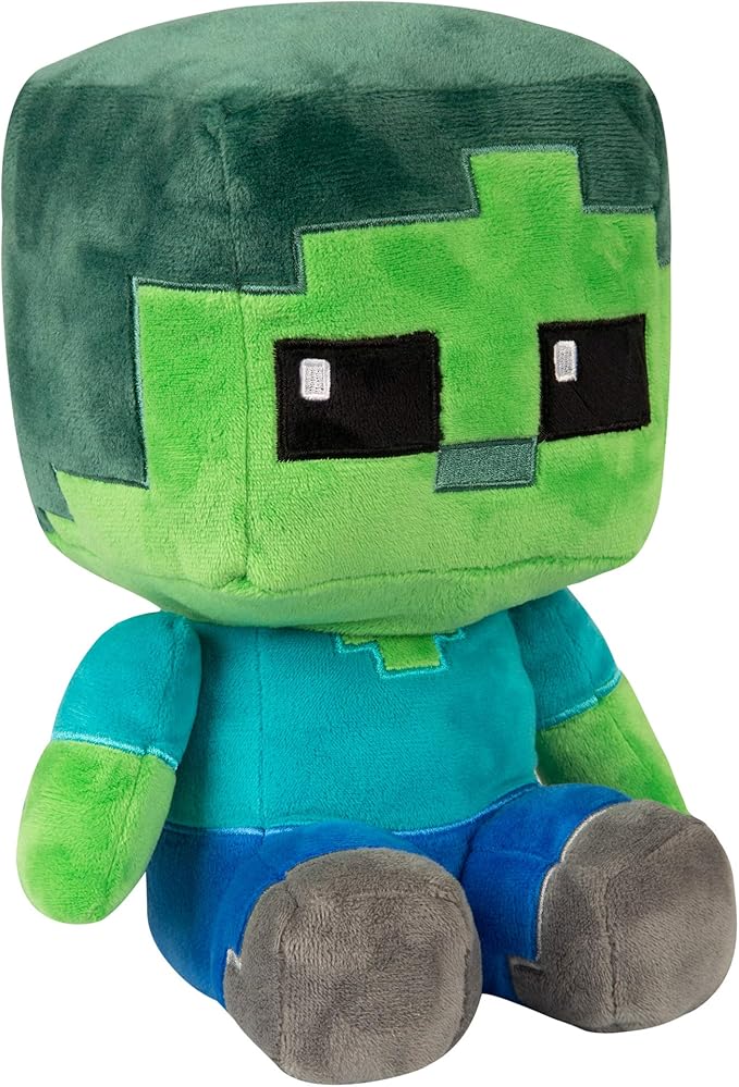 Minecraft Crafter Plush Toy | Soft Stuffed Doll for Kids