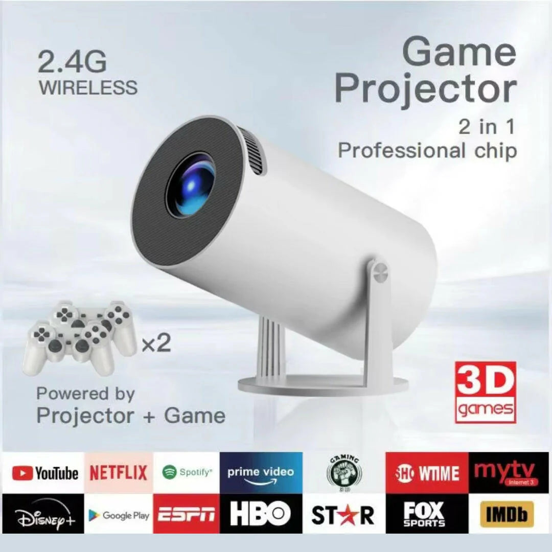 Portable Projector Video Game Console