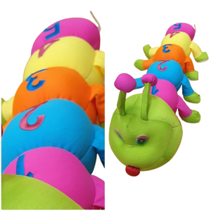 Colorful Caterpillar Plush Toy – 60cm