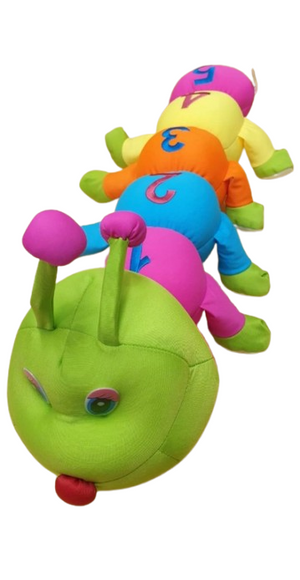 Colorful Caterpillar Plush Toy – 60cm