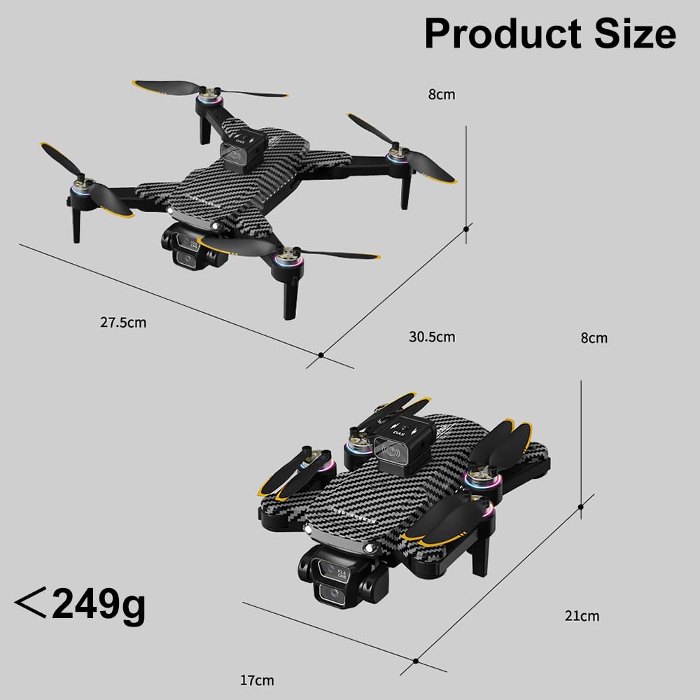 4K Dual Camera Drone with 4.3-inch Screen