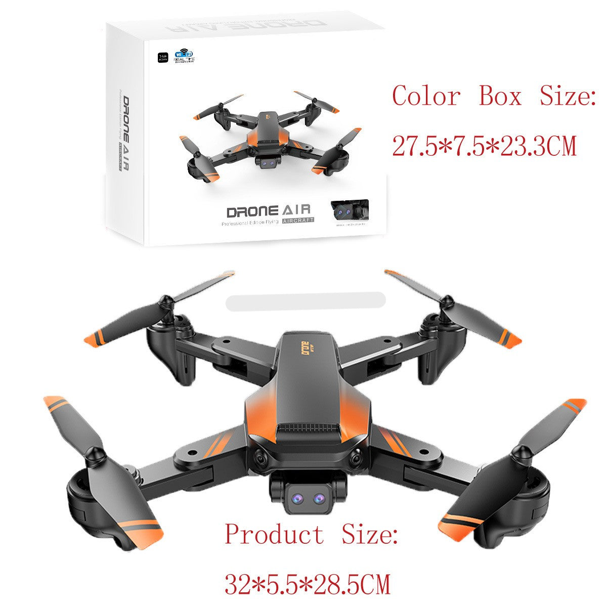 DRONE AIR LH-X68 – Professional Foldable Quadcopter