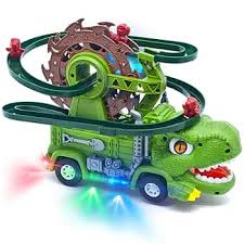Dinosaur Track Toy With Light & Music