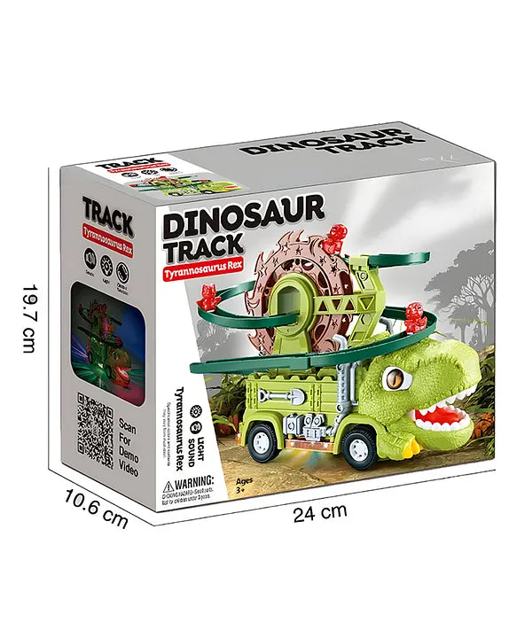 Dinosaur Track Toy With Light & Music