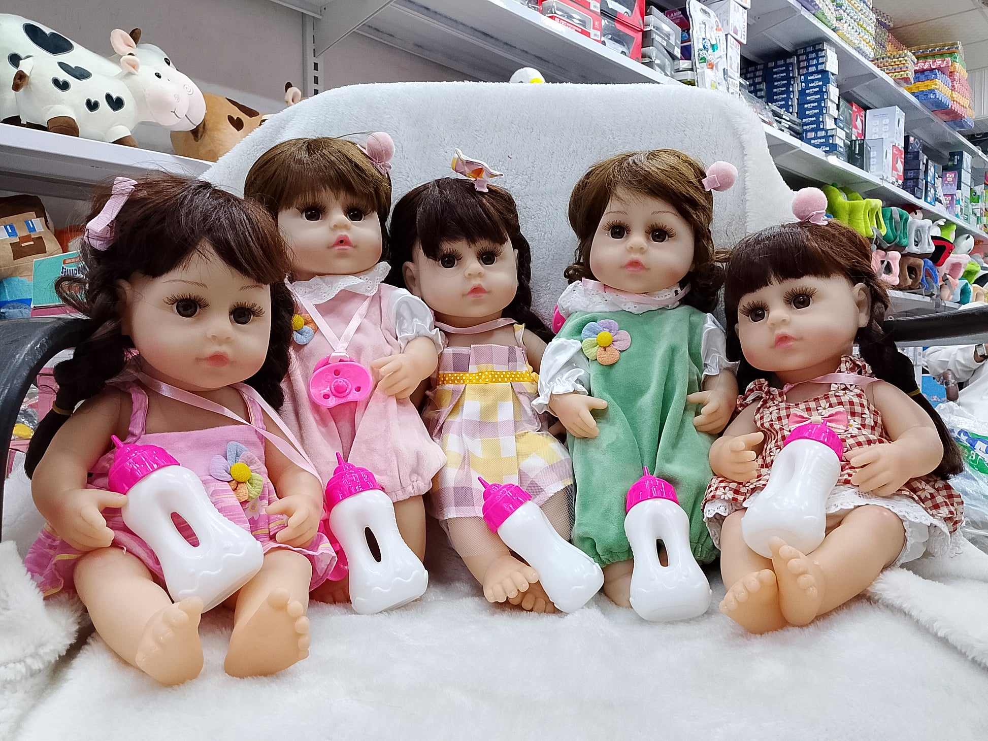 38cm Silicone Baby Doll | Soft Kids Doll in Pakistan