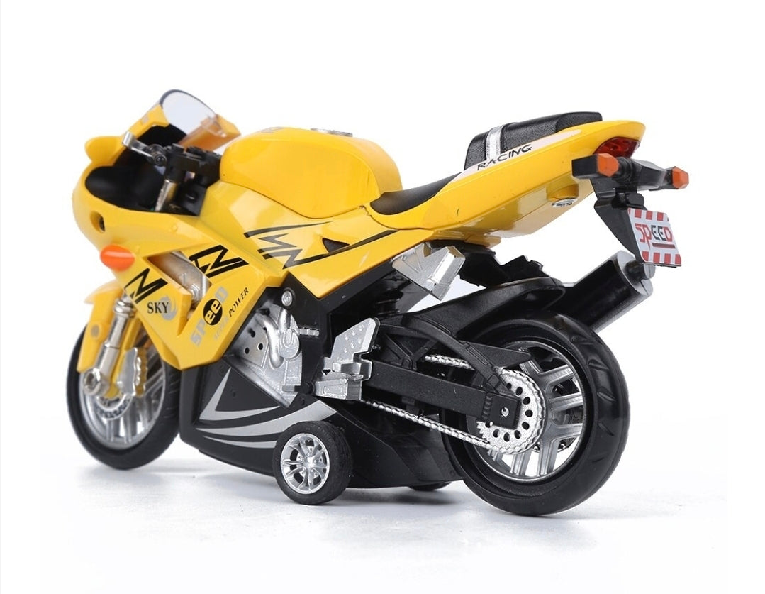 Die-Cast Metal Motorcycle