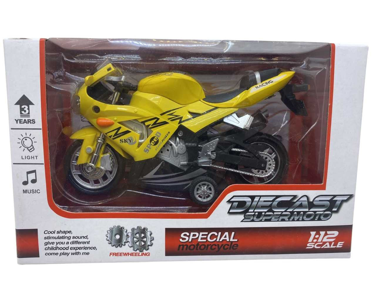 Die-Cast Metal Motorcycle