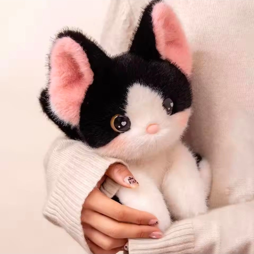 Kawaii Cat Plushies Cute Cartoon Siamese Cat