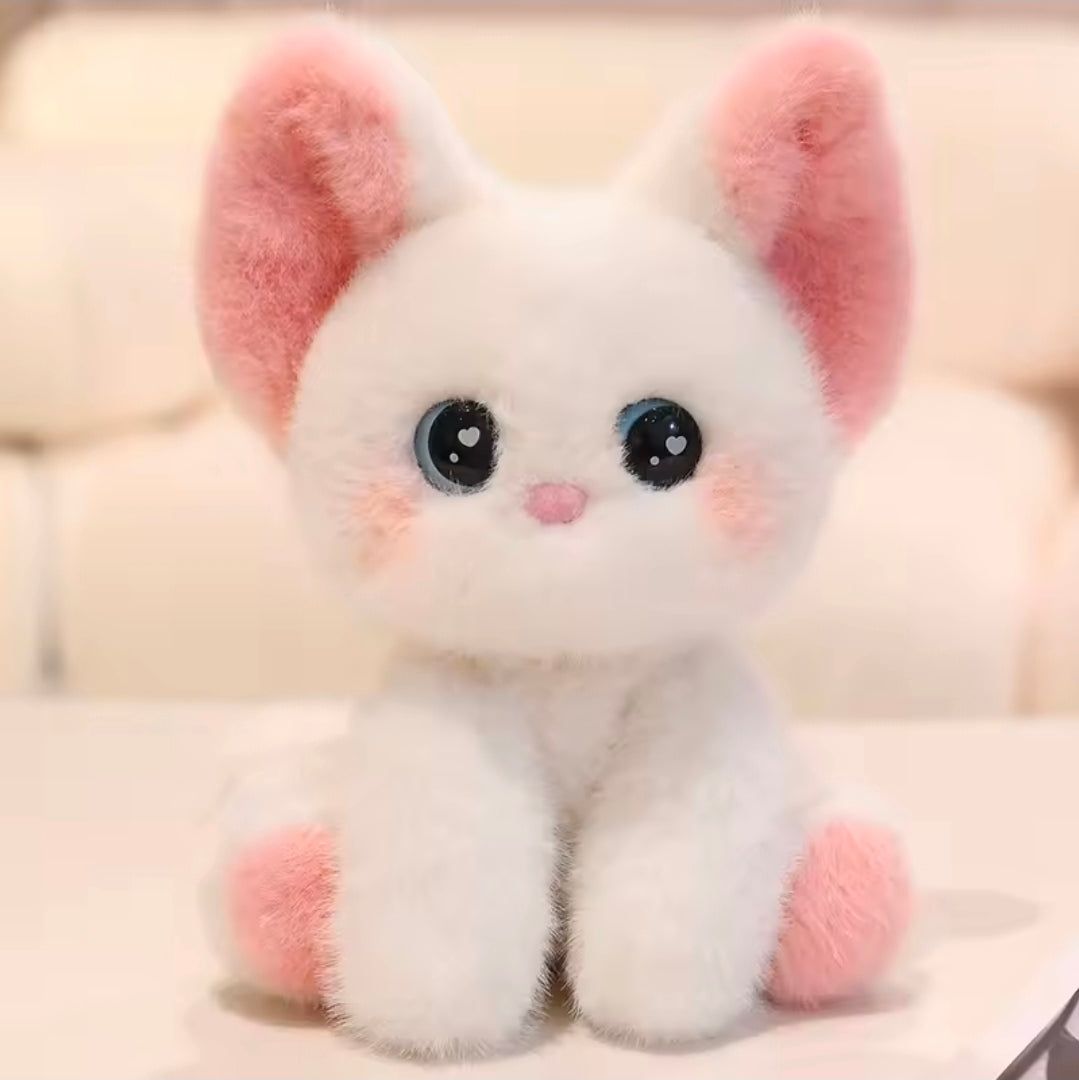 Kawaii Cat Plushies Cute Cartoon Siamese Cat
