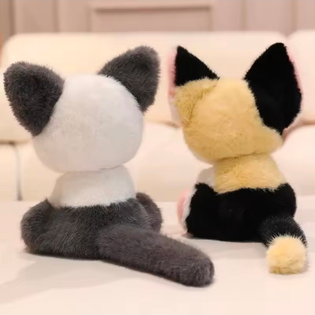 Kawaii Cat Plushies Cute Cartoon Siamese Cat