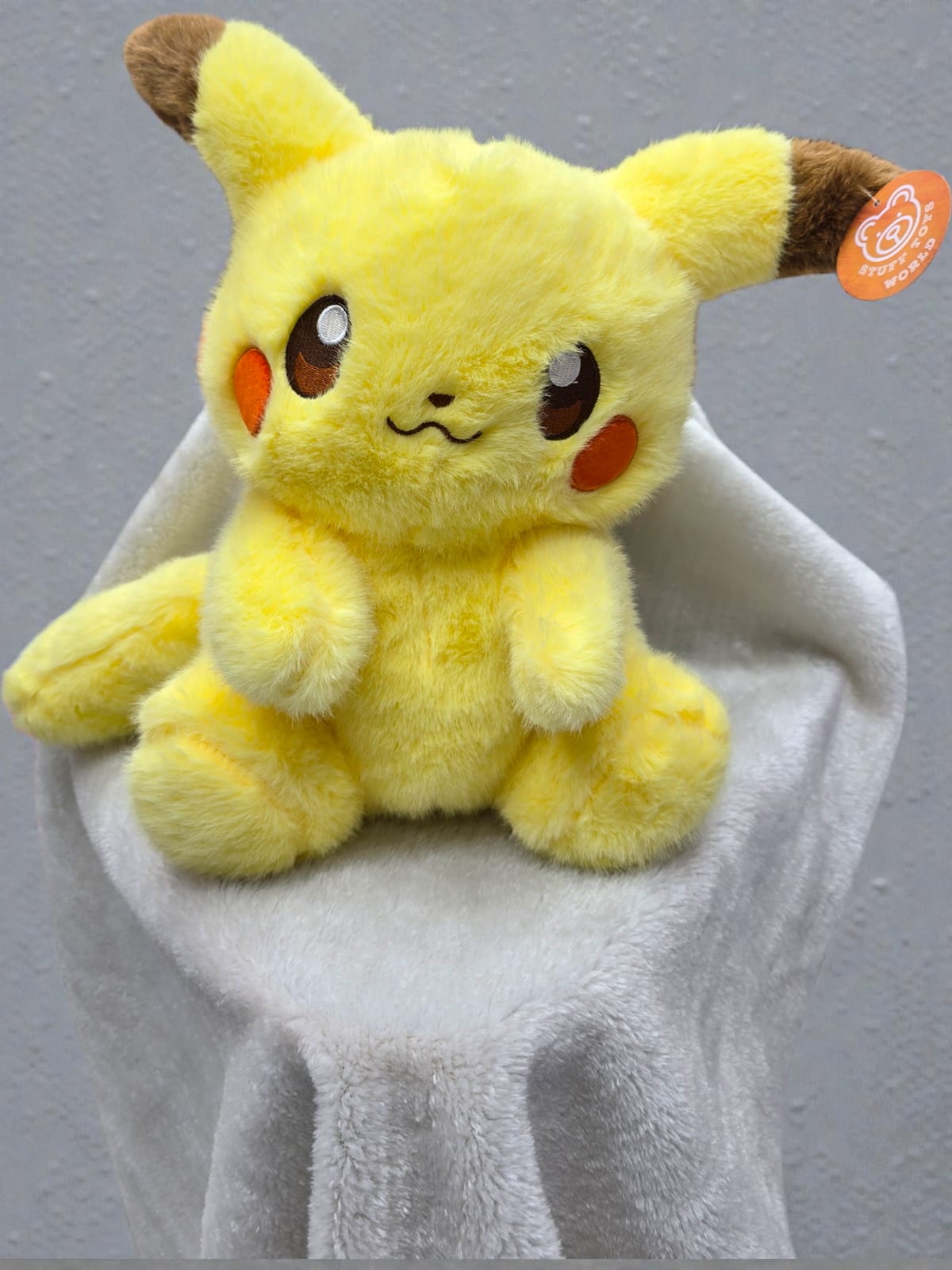 Pikachu Plush Soft Toy – Cute & Huggable Pokemon Stuffed Doll