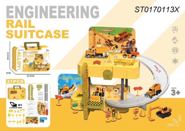 Engineering Rail Suitcase