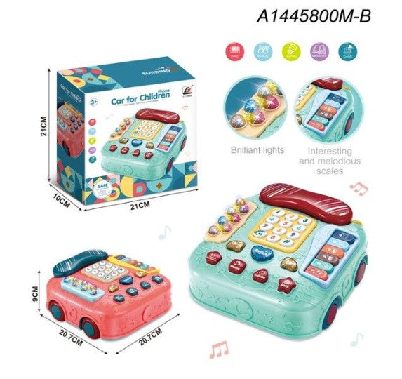 Phone Car for Children With Light & Music
