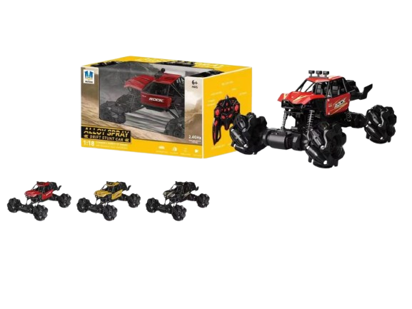 RC Alloy Spray Drift Stunt Car